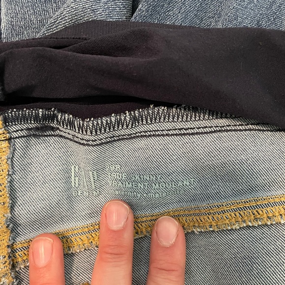 Gap Maternity - True Skinny Blue Jeans - 29R - EUC - Picture 4 of 4